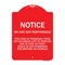 Signmission We Are Not Responsible for Loss of Personal Items or Valuables Left in Vehicles Due, RW-1824-22706 A-DES-RW-1824-22706 - alternate 1